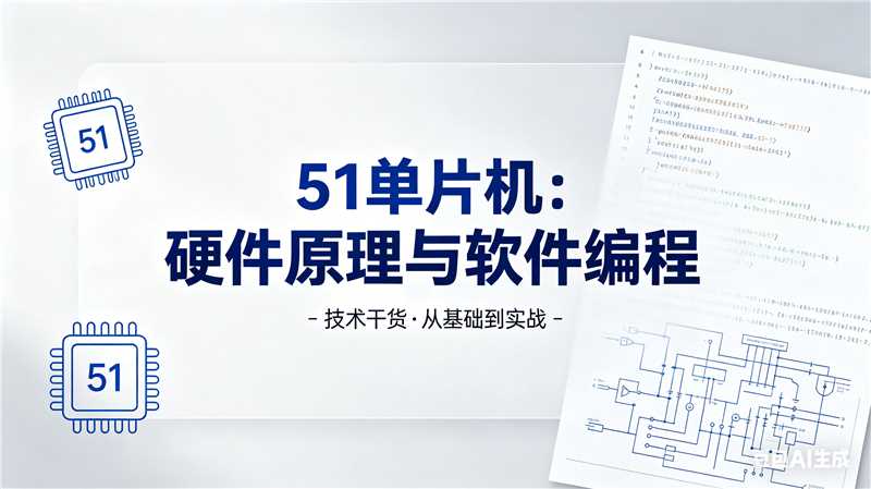 51单片机：硬件原理与软件编程