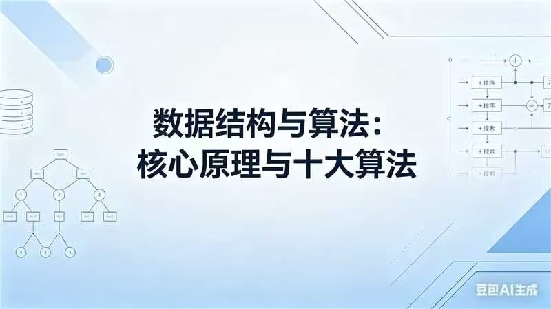 数据结构与算法：核心原理与十大算法
